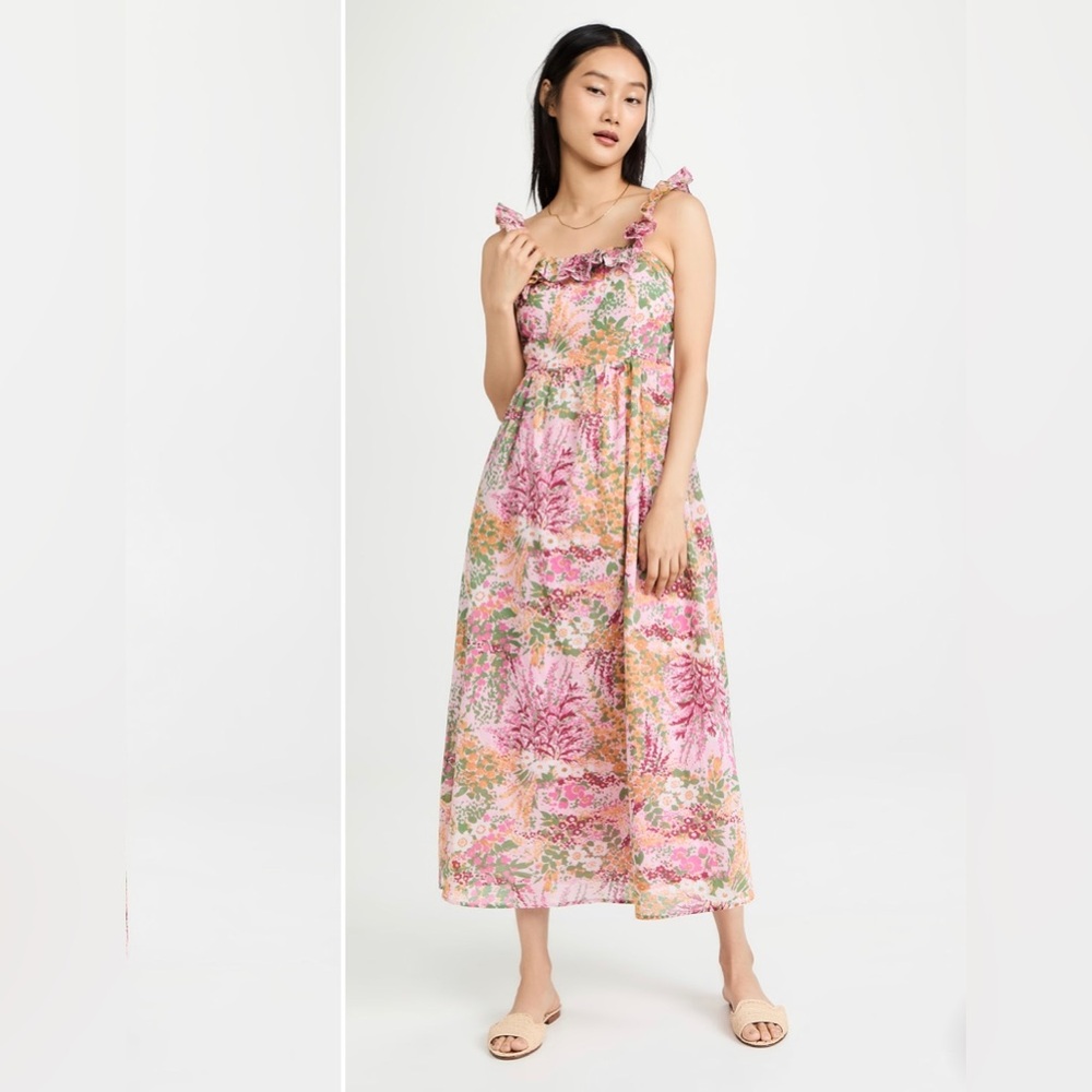Banjanan Alexa Foral‎ Maxi Dress
